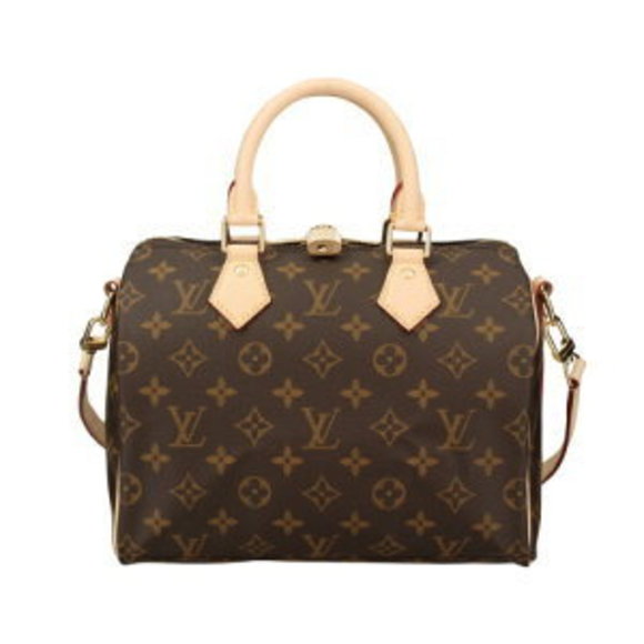 Louis Vuitton Monogram Speedy Bandouliere Brown Shoulder Bag - Picture 1 of 8